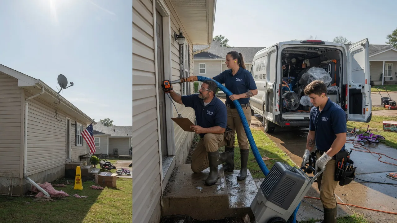 Ceiling Water Damage Restoration in Delaware City, DE near me